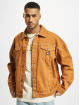 Southpole Denim Jacket Script Cotton brown