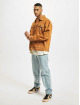 Southpole Denim Jacket Script Cotton brown