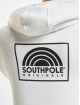 Southpole Hoodies Square Logo hvid
