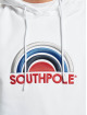 Southpole Hoody Multi Color Logo weiß