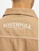 Southpole Lightweight Jacket Script Cotton beige
