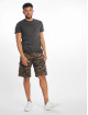 Southpole Shorts Belted Cargo Ripstop kamouflage