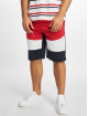 Southpole Shorts Color Block Tech Fleece red
