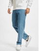 Southpole Slim Fit Jeans Spray Logo Denim Slim Fit blau
