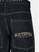 Southpole Slim Fit Jeans Embroidery Denim modrá