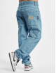 Southpole Straight Fit Jeans Embroidery blau