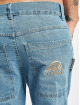 Southpole Straight Fit Jeans Embroidery blau