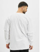 Southpole T-Shirt manches longues Basic Double Sleeve blanc