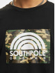 Southpole t-shirt Camo Logo zwart