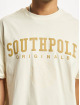 Southpole T-Shirty College Script bezowy