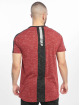 Southpole T-Shirty Shoulder Panel Tech czerwony