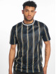 Southpole T-Shirty Thin Vertical Stripes niebieski
