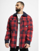 Southpole Transitional Jackets Check Flannel Sherpa red