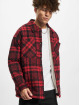 Southpole Transitional Jackets Flannel Quilted Shirt red