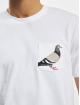 Staple T-skjorter Pigeon Pocket hvit