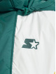 Starter Lightweight Jacket Color Block Half Zip Retro green