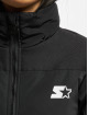 Starter Puffer Jacket Ladies Logo schwarz
