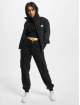 Starter Puffer Jacket Ladies Logo schwarz
