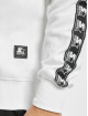 Starter Pullover Logo Taped weiß