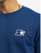 Starter Swetry Small Logo Crew niebieski