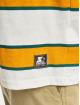 Starter T-Shirt Logo Striped blanc