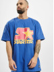 Starter t-shirt Colored Logo blauw