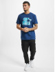 Starter T-Shirt Contrast Logo Jersey bleu