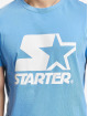 Starter T-Shirt Logo bleu