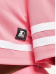 Starter T-Shirt Ladies Cropped Mesh Jersey pink