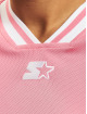 Starter t-shirt Ladies Cropped Mesh Jersey pink