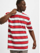 Starter T-shirt Block Stripes röd