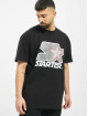 Starter T-Shirt Multicolored Logo schwarz