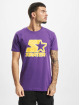 Starter T-Shirt Contrast Logo Jersey violet