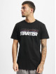 Starter t-shirt Multilogo Jersey zwart