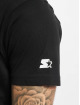 Starter t-shirt Contrast Logo Jersey zwart