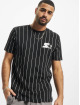Starter T-Shirty Pinstripe Jersey czarny
