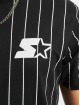 Starter T-Shirty Pinstripe Jersey czarny