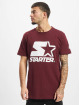 Starter T-Shirty Logo czerwony