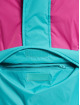 Starter Transitional Jackets Color Block Half Zip Retro turkis