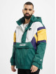 Starter Veste mi-saison légère Color Block Half Zip Retro vert