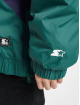Starter Veste mi-saison légère Color Block Half Zip Retro vert