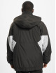 Starter Демисезонная куртка Colorblock Halfzip черный