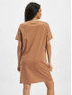 Sublevel jurk NYC bruin