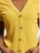 Tally Weijl Hihattomat paidat Basic Knitted keltainen