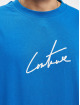The Couture Club Camiseta Puff Print Signature azul