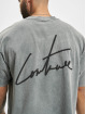 The Couture Club Camiseta Signature Print gris