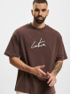 The Couture Club Camiseta Puff Print Signature marrón