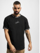 The Couture Club Camiseta Repeat Jacquard Branded negro