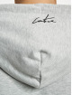 The Couture Club Felpa con cappuccio Circle Branded Logo grigio