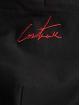 The Couture Club Felpa con cappuccio Circle Branded Logo nero